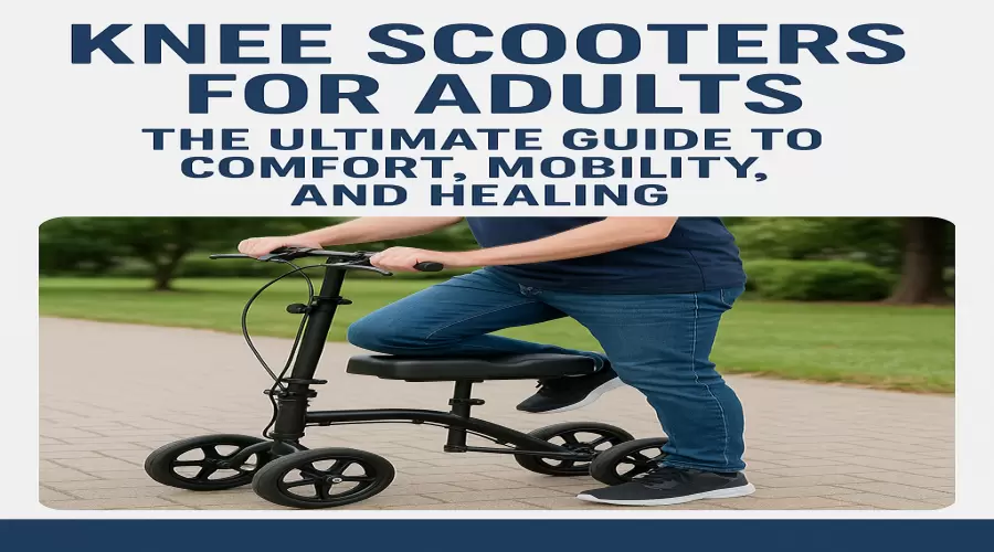 The Best Knee Scooter for Adults – Comfort, Balance